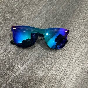 Blue and Purple Sunglasses